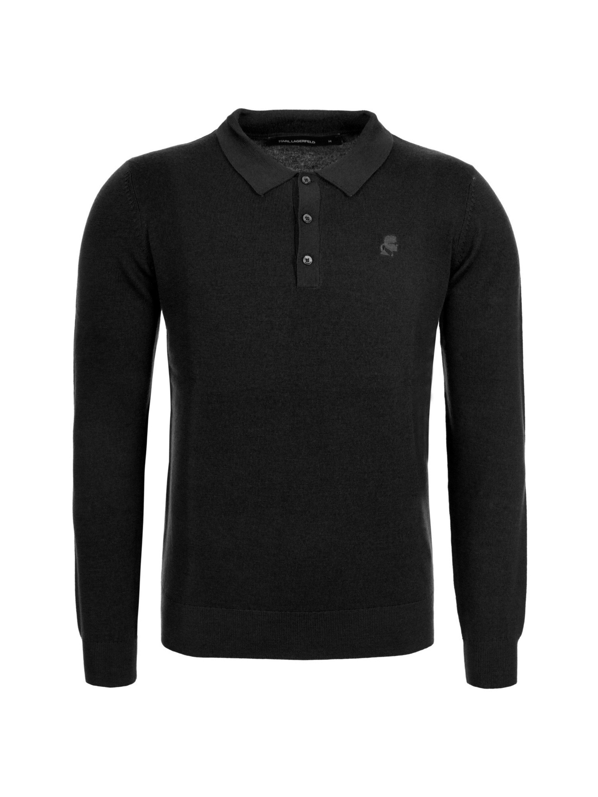 Karl Lagerfeld Pullover in Schwarz: Vorderseite
