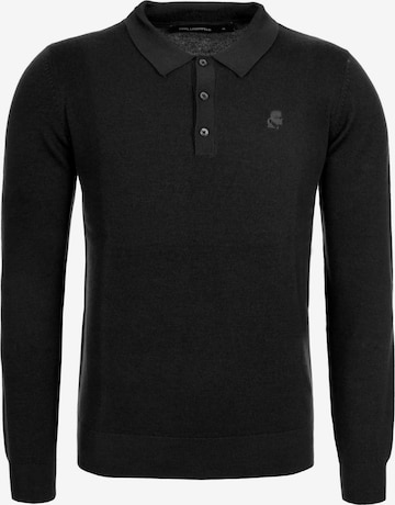 Karl Lagerfeld Sweater in Black: front