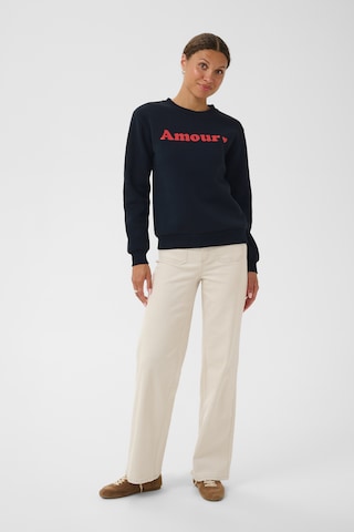 Sweat-shirt 'KAmila ' Kaffe en bleu