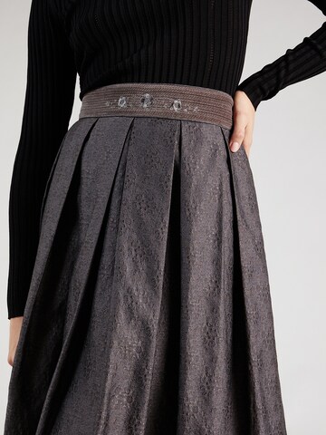 MARJO Traditional skirt 'Blanca' in Grey