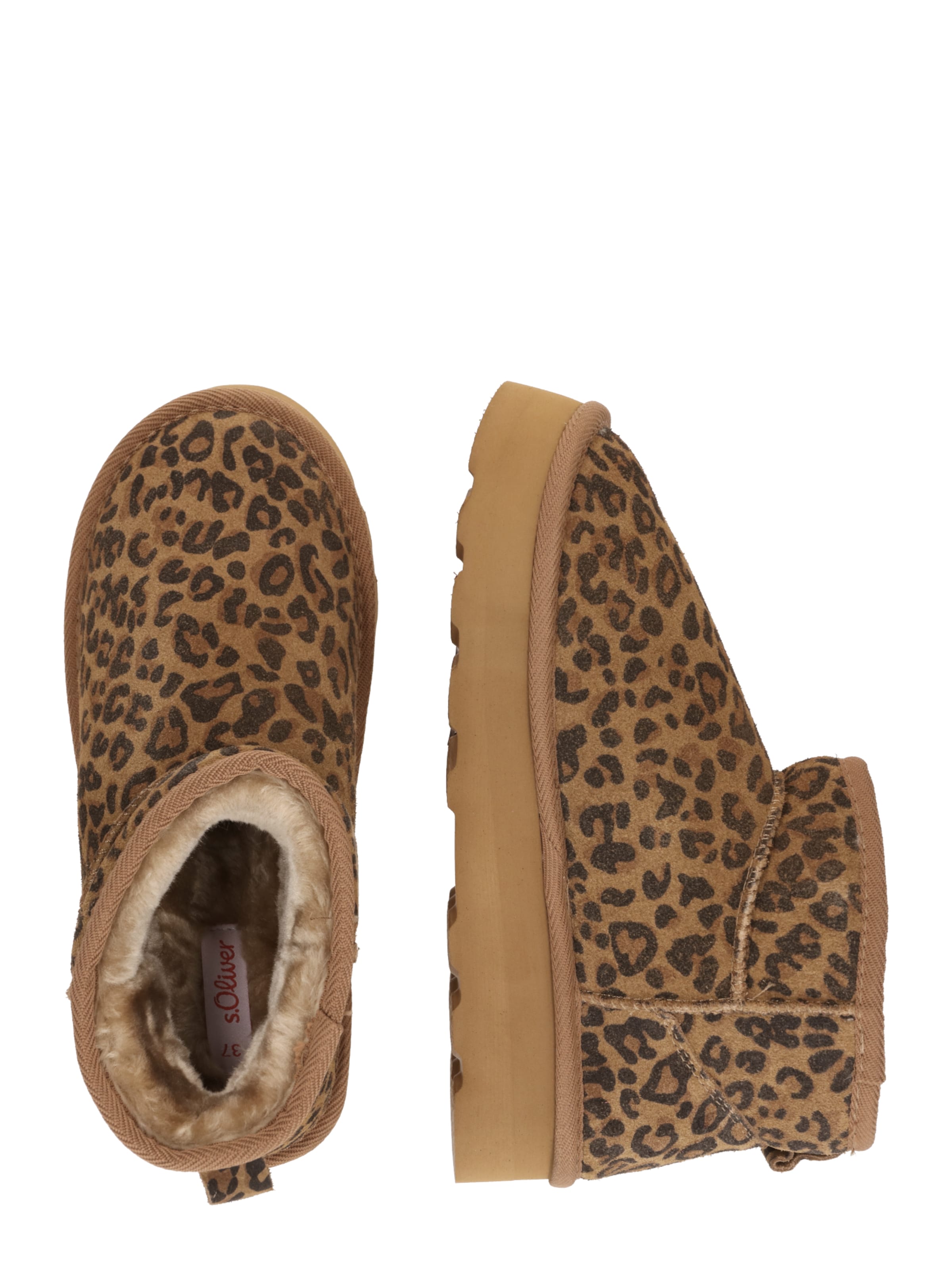 s.Oliver Botki w kolorze brązowy