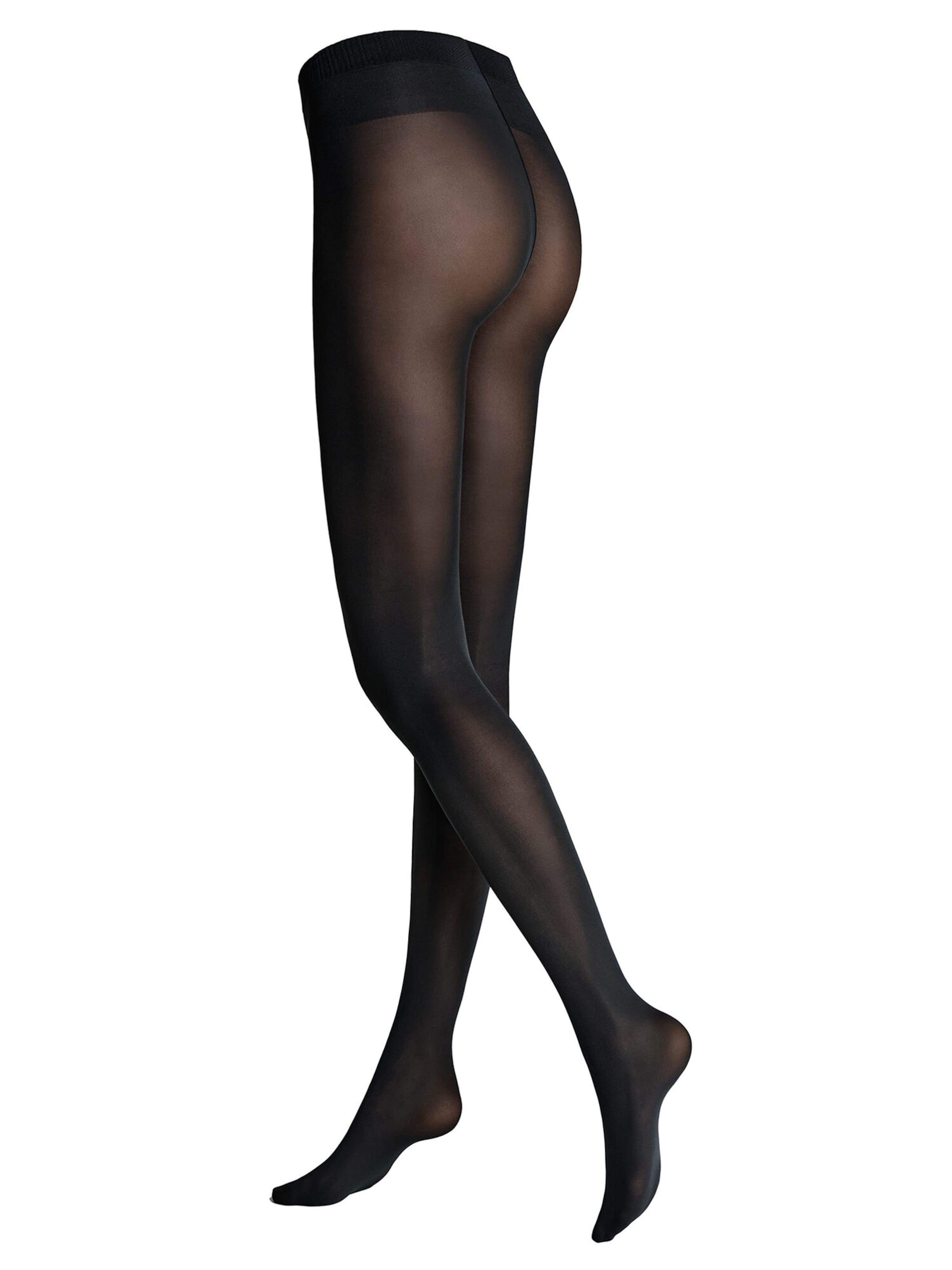 Hudson Feinstrumpfhose 'Micro 50' in Schwarz: Vorderseite