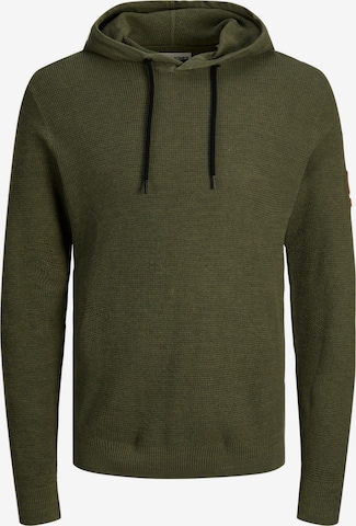 JACK & JONES Sweater in Green: front