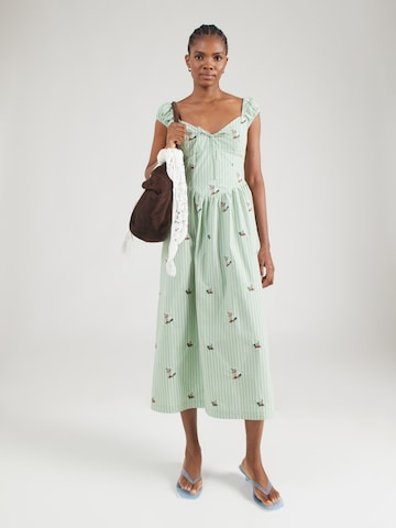 Abercrombie & Fitch Kleid in Grün