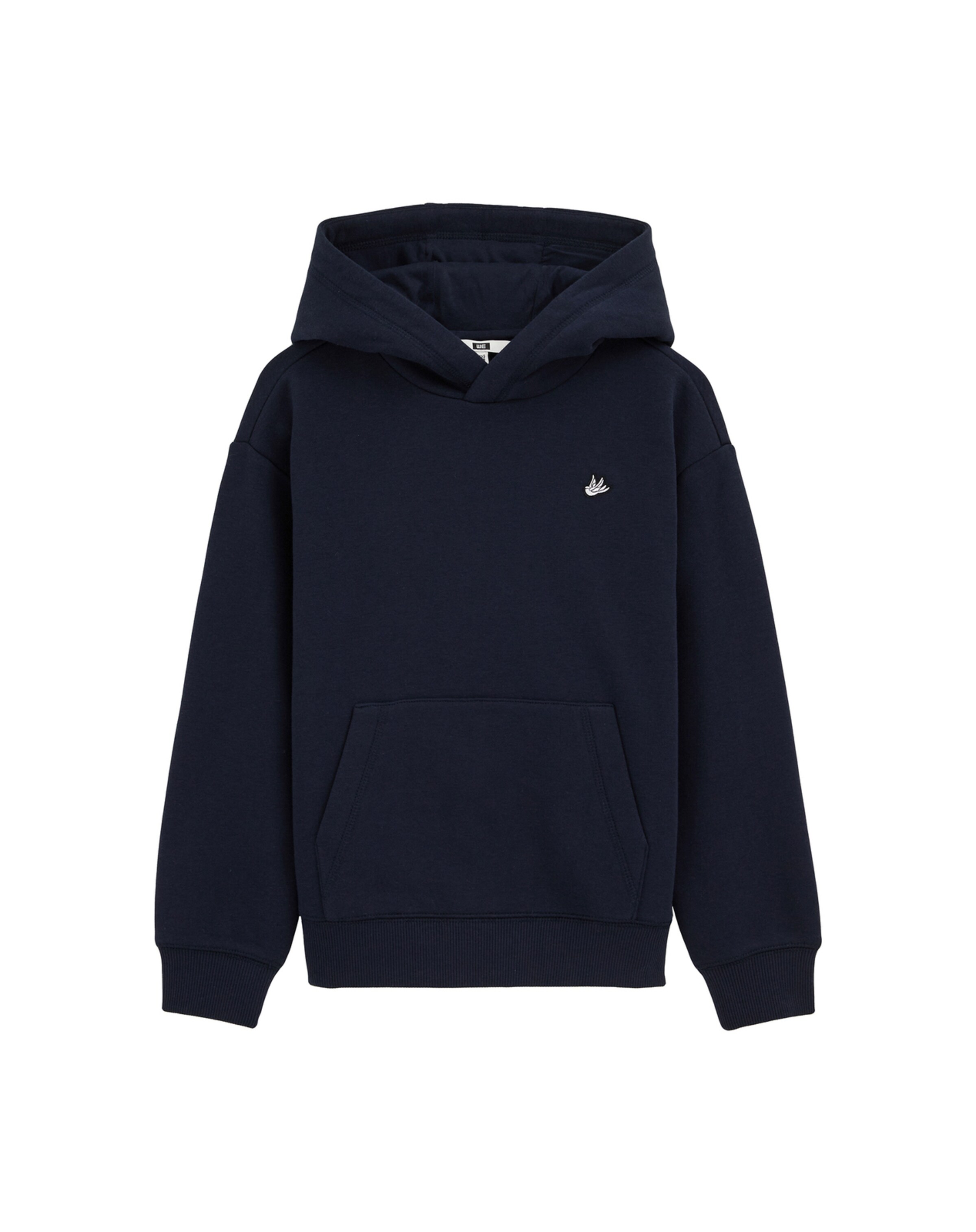 Bluză de molton de la WE Fashion pe albastru: față