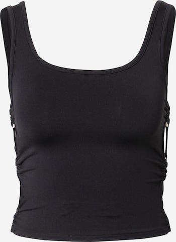 WEEKDAY Top 'Diana' in Black: front