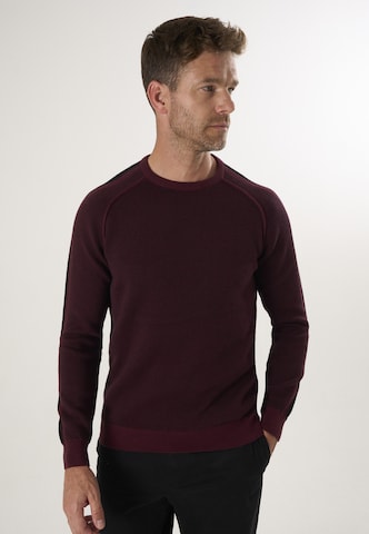 Pull-over Felix Hardy en rouge : devant