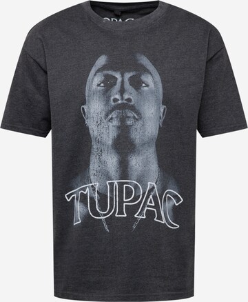 Mister Tee Koszulka 'Tupac Up' w kolorze szary: przód