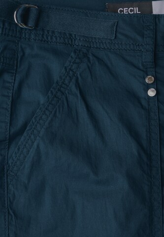 CECIL Regular Hose in Blau