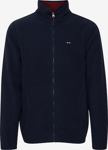 FQ1924 Fleece jas 'BROR' in Blauw: voorkant