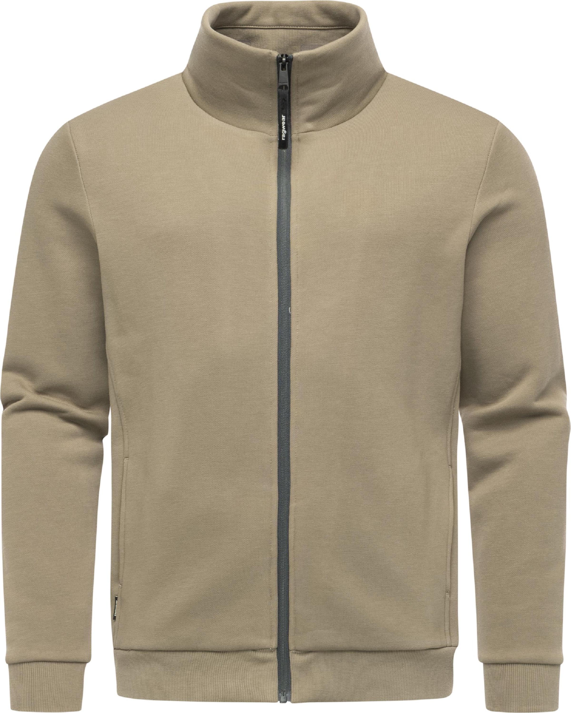 Ragwear Sweatjacke 'Jettrys' in Grün: Vorderseite