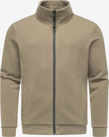 Ragwear Sweatjacke 'Jettrys' in Grün: Vorderseite