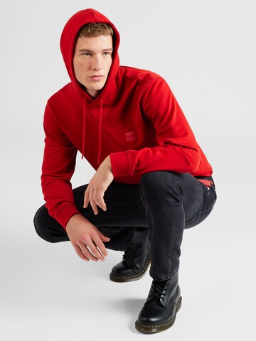 BOSS Sweatshirt 'Wetalk' in Rot
