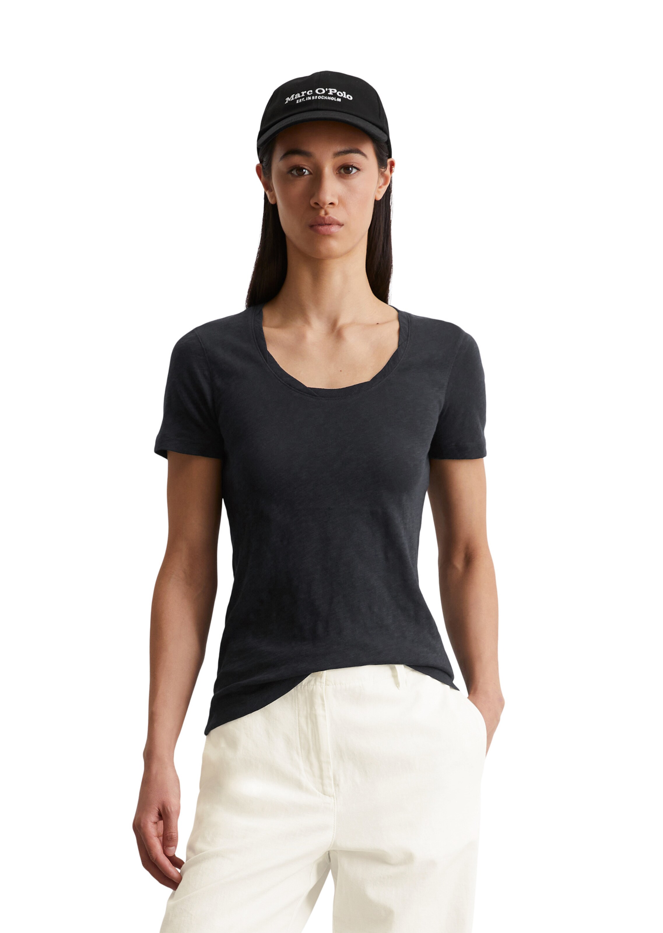 Marc O'Polo Shirt in Blauw: voorkant