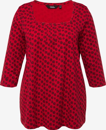 T-shirt Ulla Popken en rouge : devant