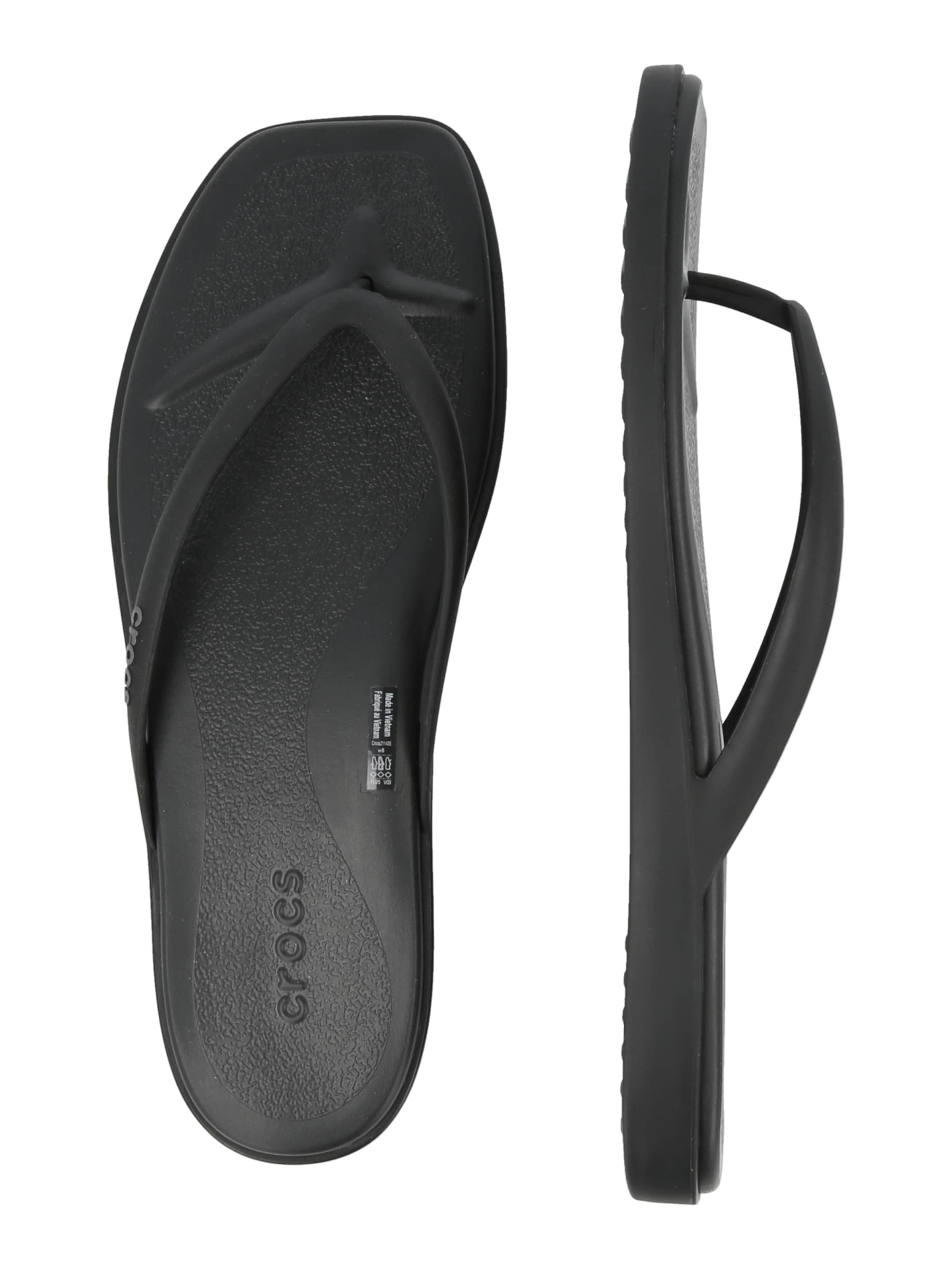 Séparateur d'orteils 'Miami' Crocs en noir