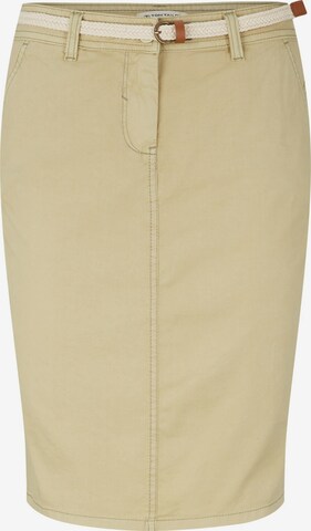 TOM TAILOR Skirt in Beige: front