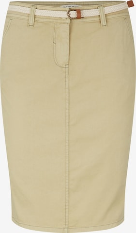 TOM TAILOR Skirt in Beige: front