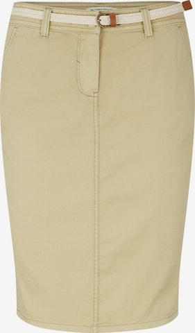 TOM TAILOR Rok in Beige: voorkant