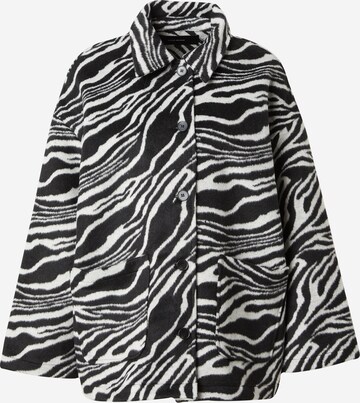 VERO MODA Tussenjas 'ZEBRA' in Zwart: voorkant