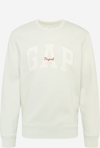 GAP Sweatshirt in Weiß: predná strana