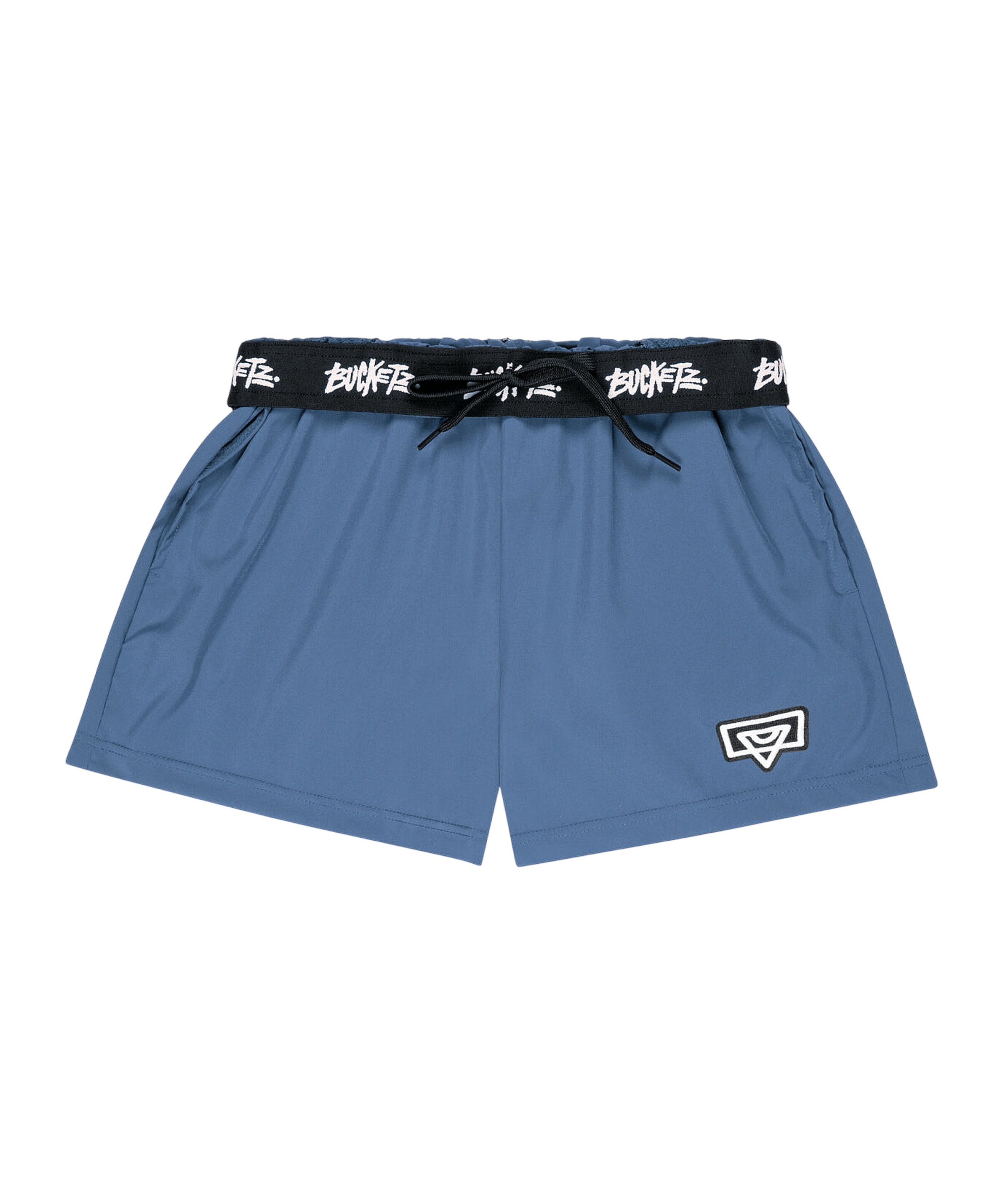 Bucketz Loosefit Shorts in Blau
