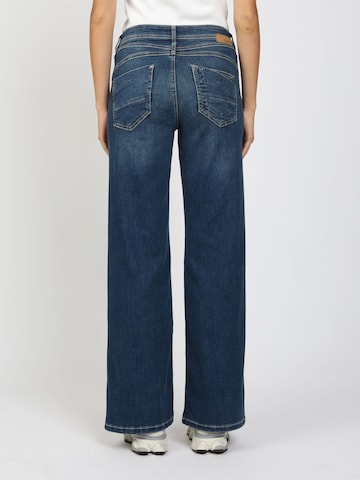 Gang Loosefit Jeans '94AMELIE WIDE ' in Blauw