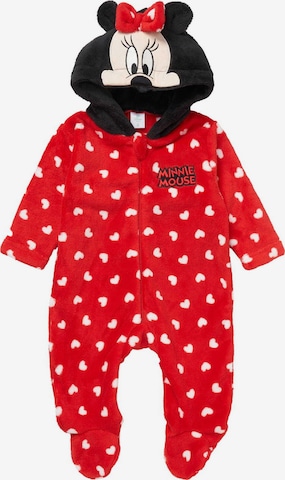 DISNEY Overall 'Minnie Mouse' in Rot: Vorderseite