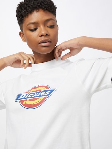 DICKIES Tričko – bílá