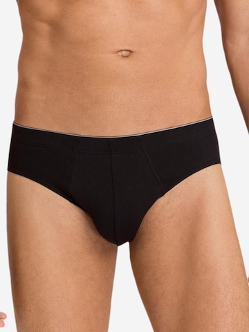 Hanro Slip 'Cotton Superior' in Black