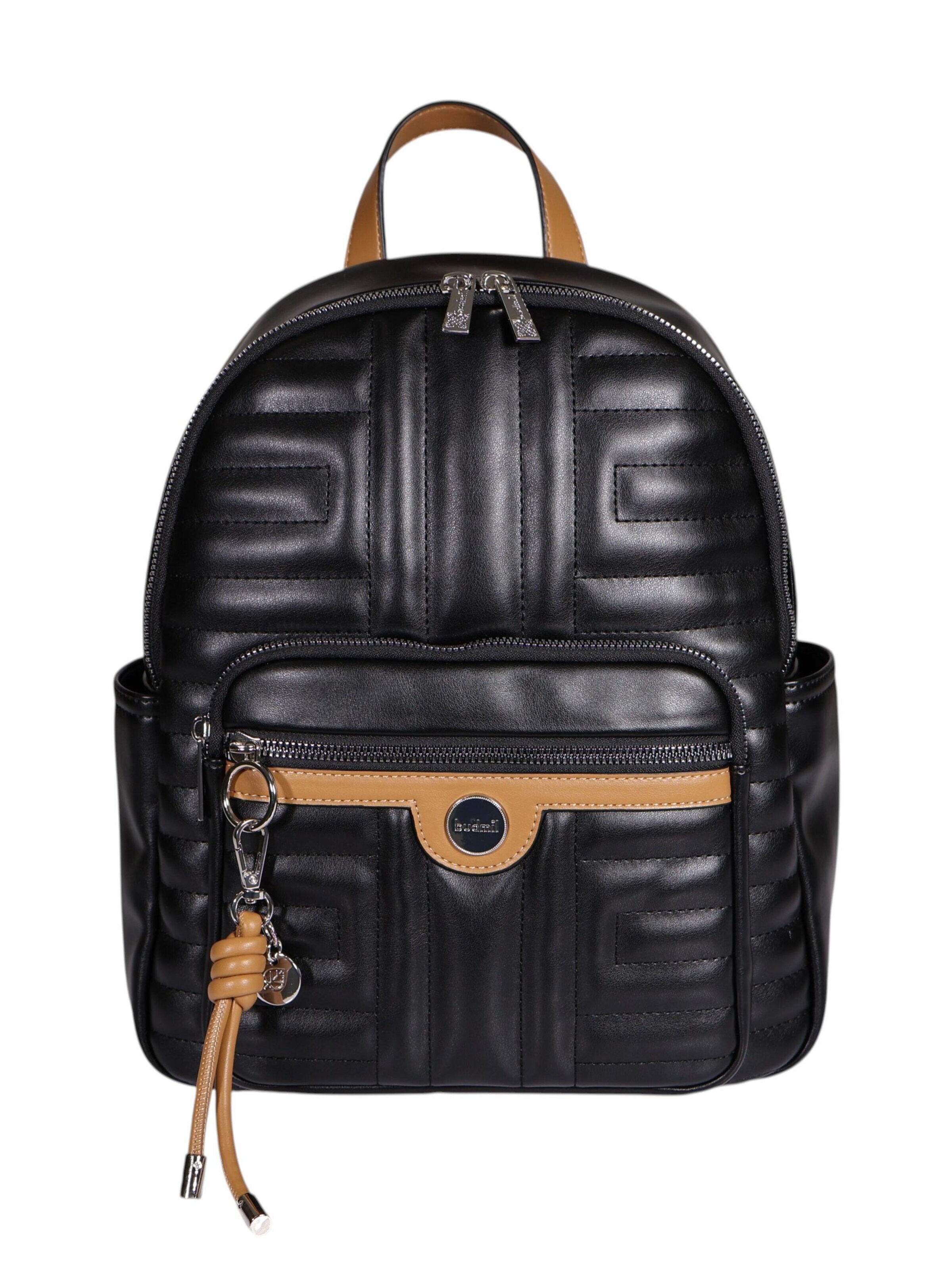 Budmil Backpack 'ALBERTINA26' in Black: front