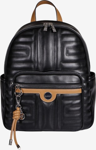 Budmil Backpack 'ALBERTINA26' in Black: front