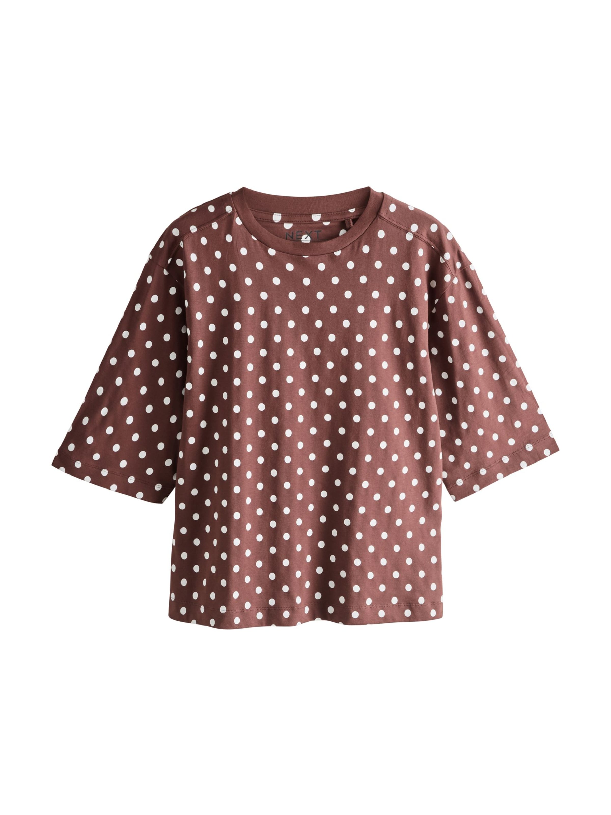 T-shirt Next en marron