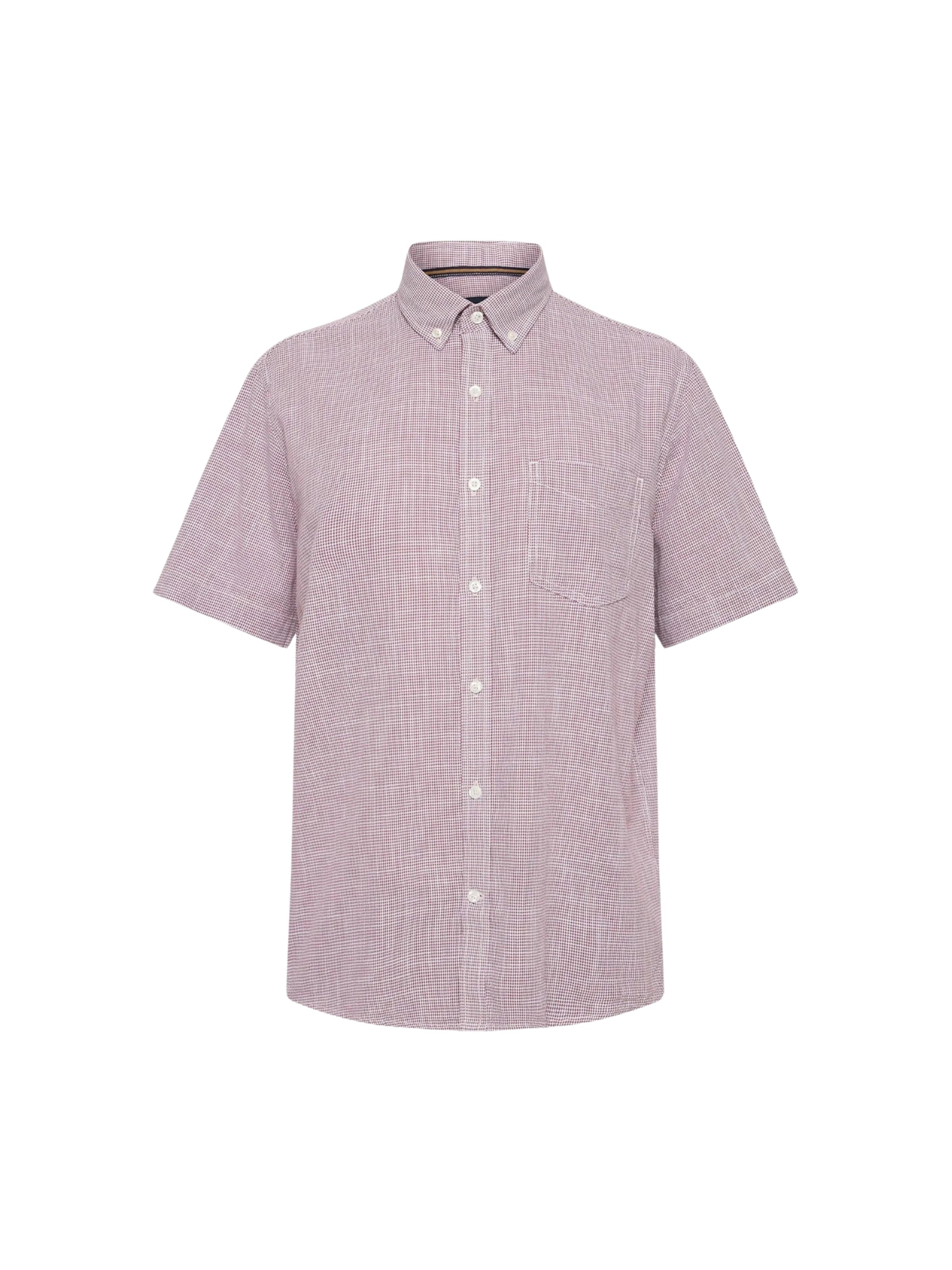 Signal Regular Fit Hemd 'Pitt' in Lila: Vorderseite