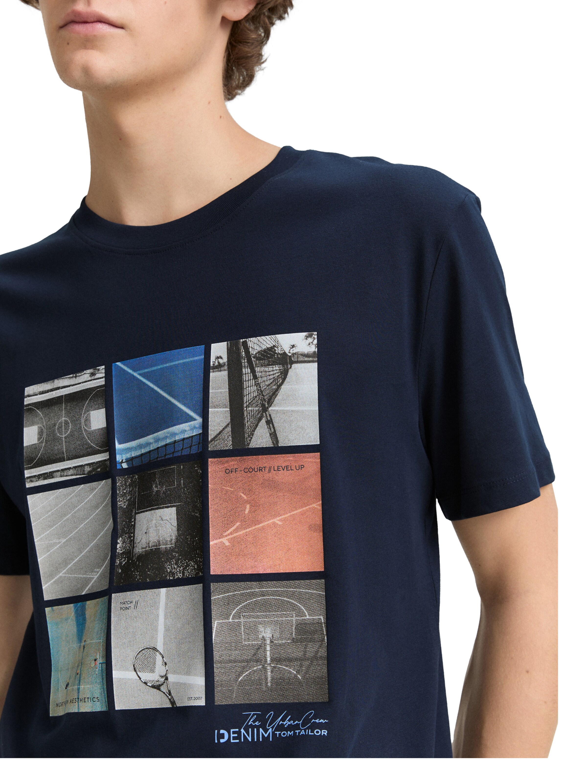 TOM TAILOR DENIM Shirt in Blue