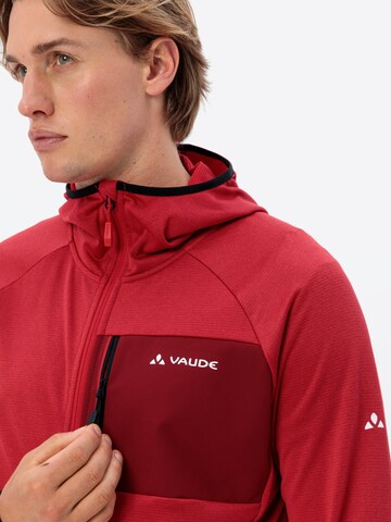 VAUDE Funktionele fleece-jas 'Tekoa' in Rood