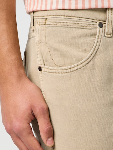 WRANGLER - Regular Calças chino 'GREENSBORO TIMBERWOLF' em bege