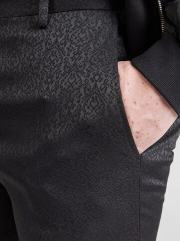 Regular Pantaloni eleganți 'ROAD' de la Karl Lagerfeld pe negru