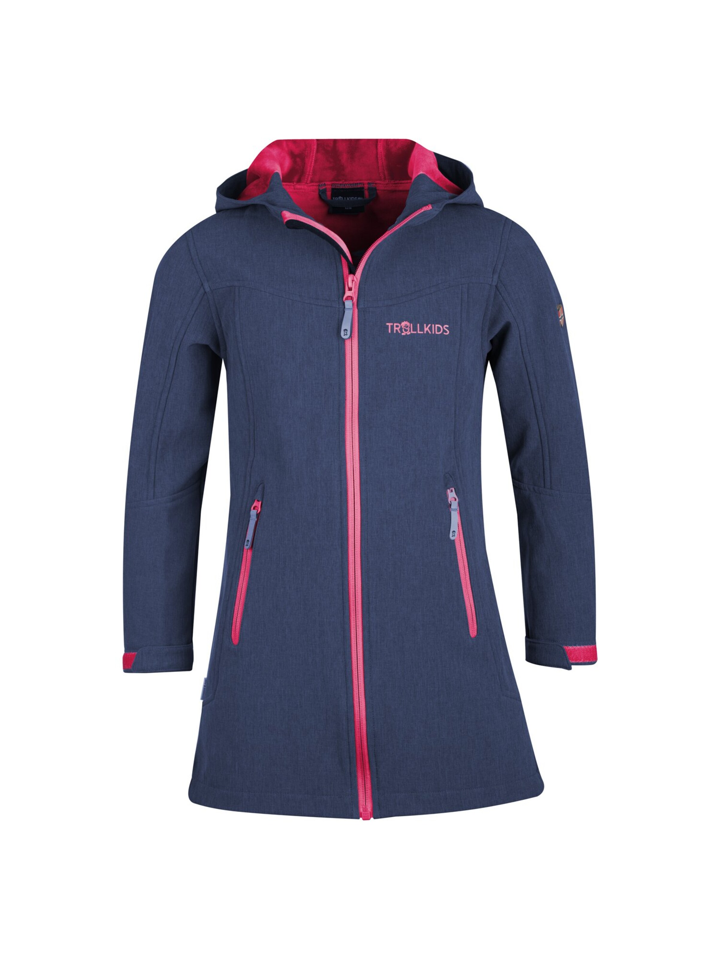 TROLLKIDS Winter Jacket in Blue: front