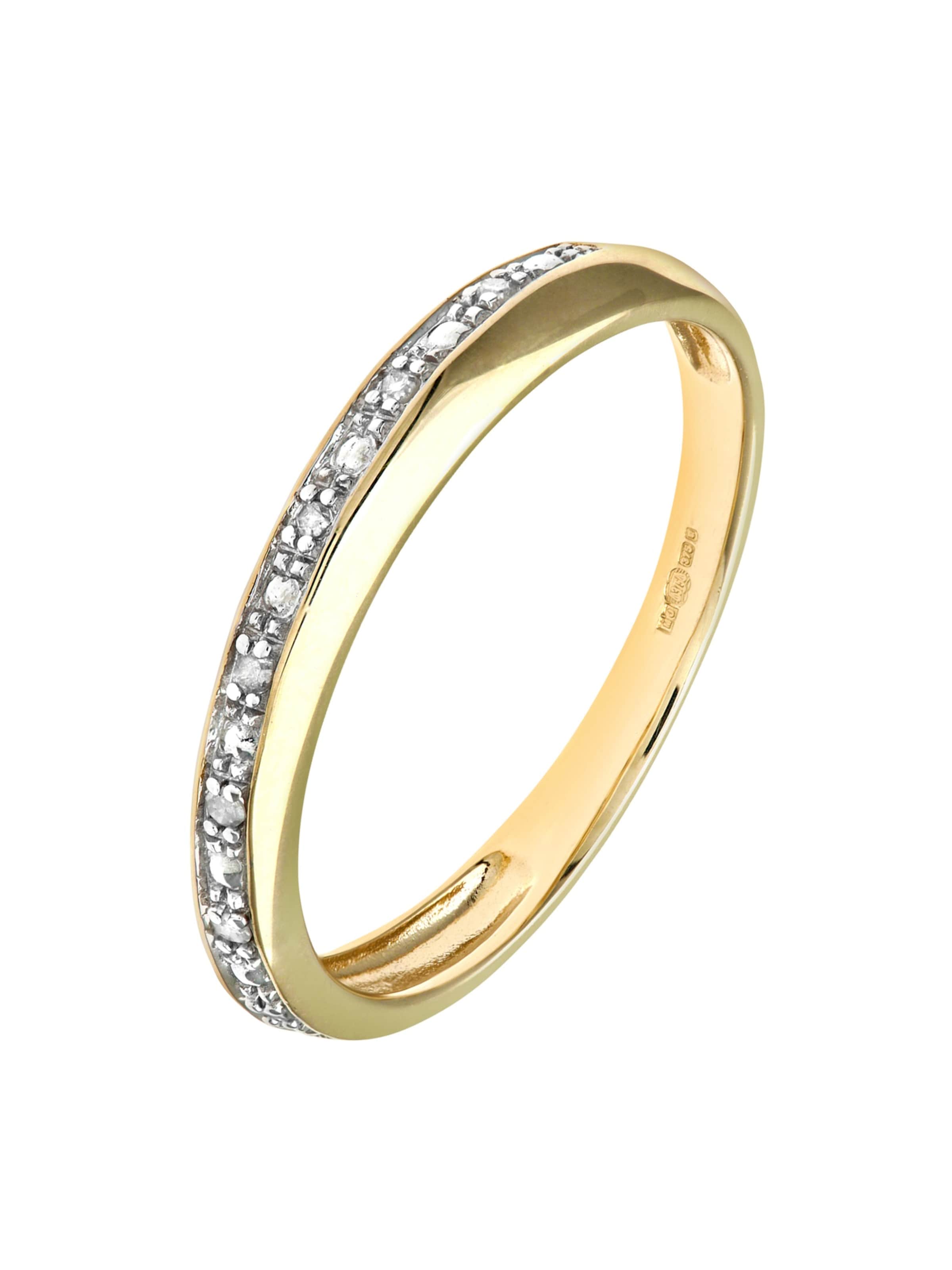 DIAMANT LETERNEL Ring in Gold: front