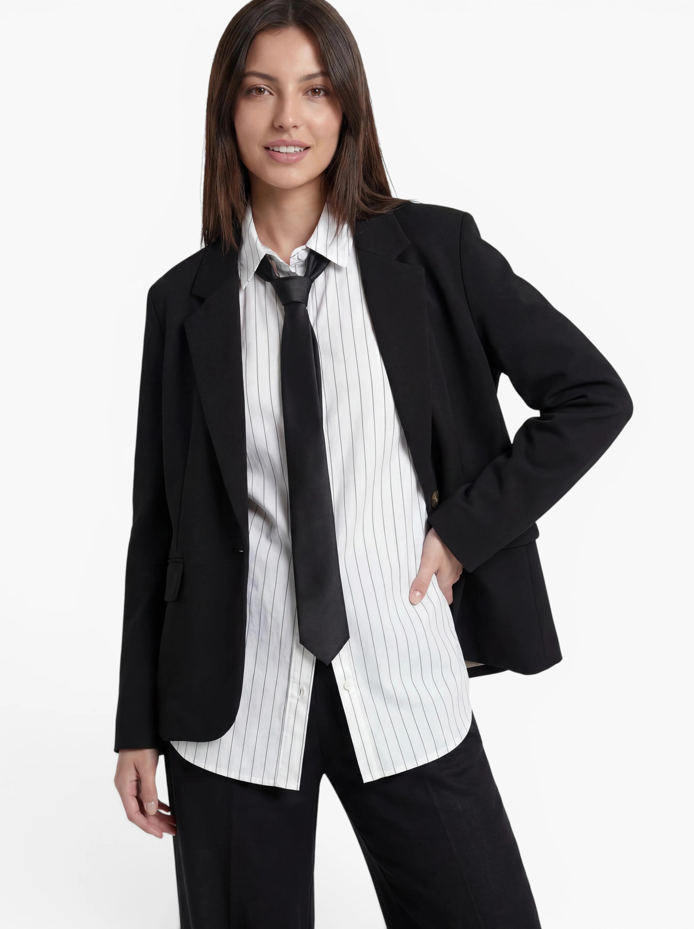 VERO MODA Blézer 'VMRIGA' - fekete