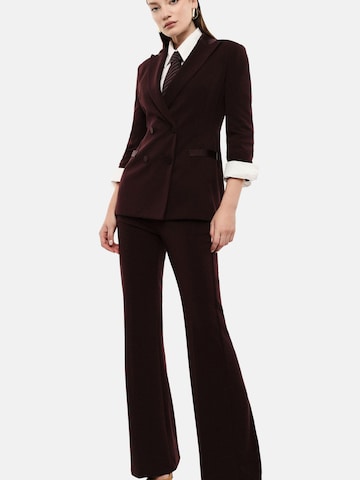 IMPERIAL Regular Broek 'IMPERIAL PANTALONE PANTALONE' in Rood