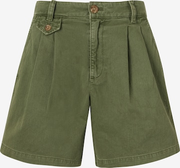 GAP Pleated Jeans in Green: front