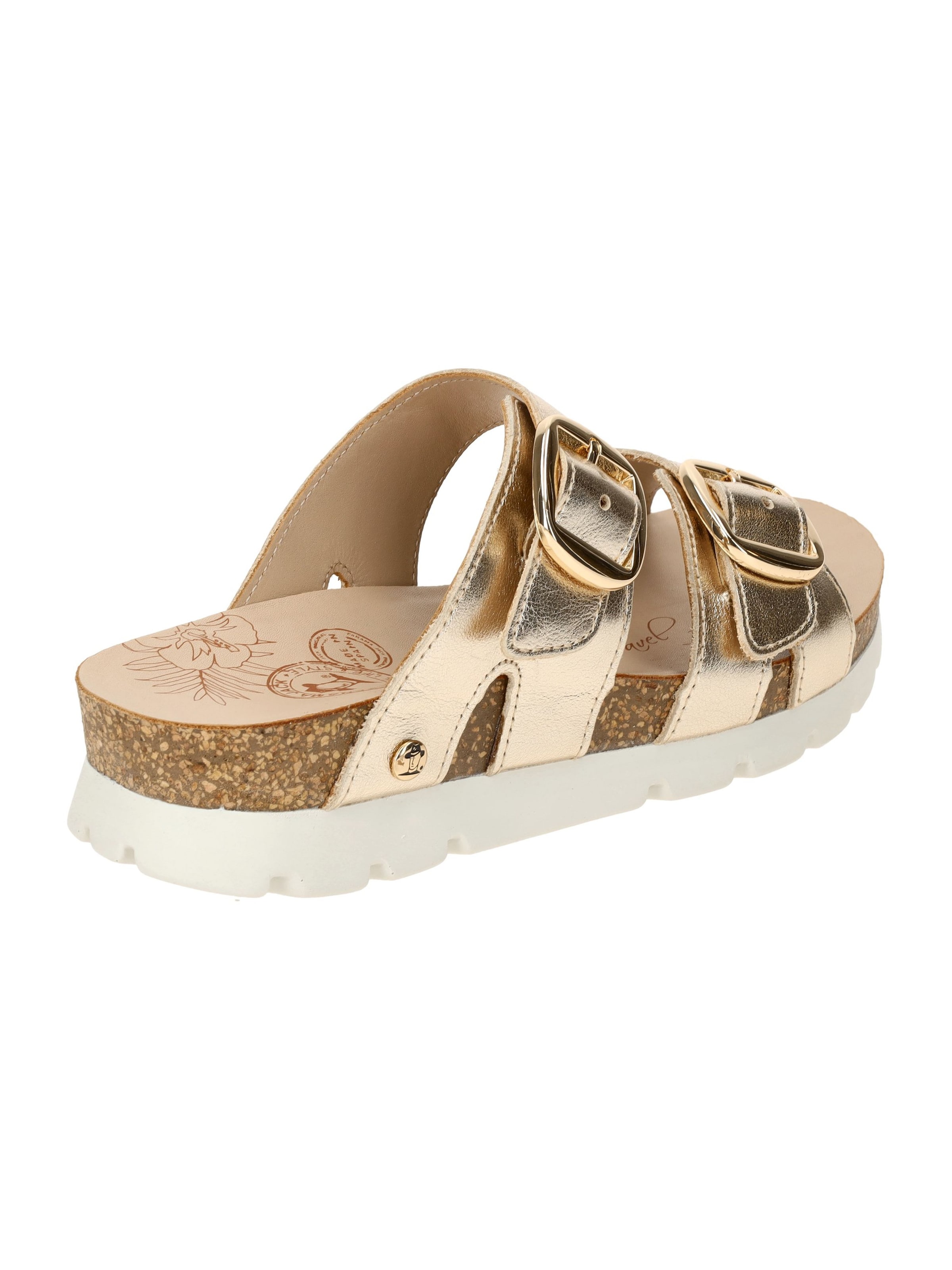 PANAMA JACK Mules 'Shirley B10' in Gold