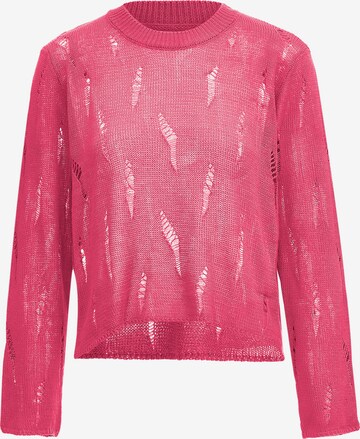 swirly Pullover in Pink: predná strana