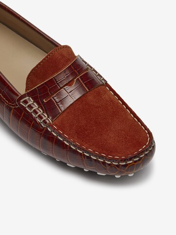 LOTTUSSE Moccasins 'BANDA' in Brown