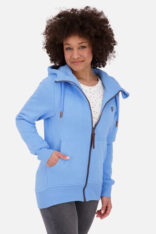 Alife and Kickin Sweat jacket 'YasminAK' in Blue: front