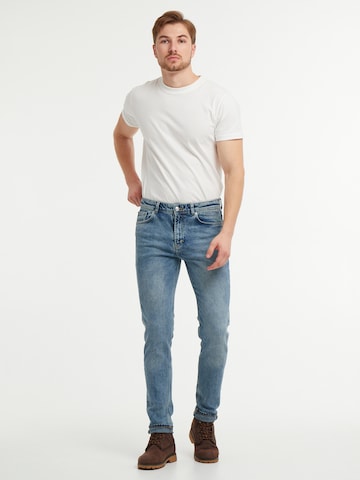 WEM Fashion Tapered Jeans 'Oscar' i blå