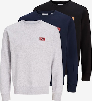 mėlyna JACK & JONES Megztinis be užsegimo 'JJRush': priekis