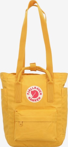 Fjällräven Backpack 'Kanken' in Yellow: front